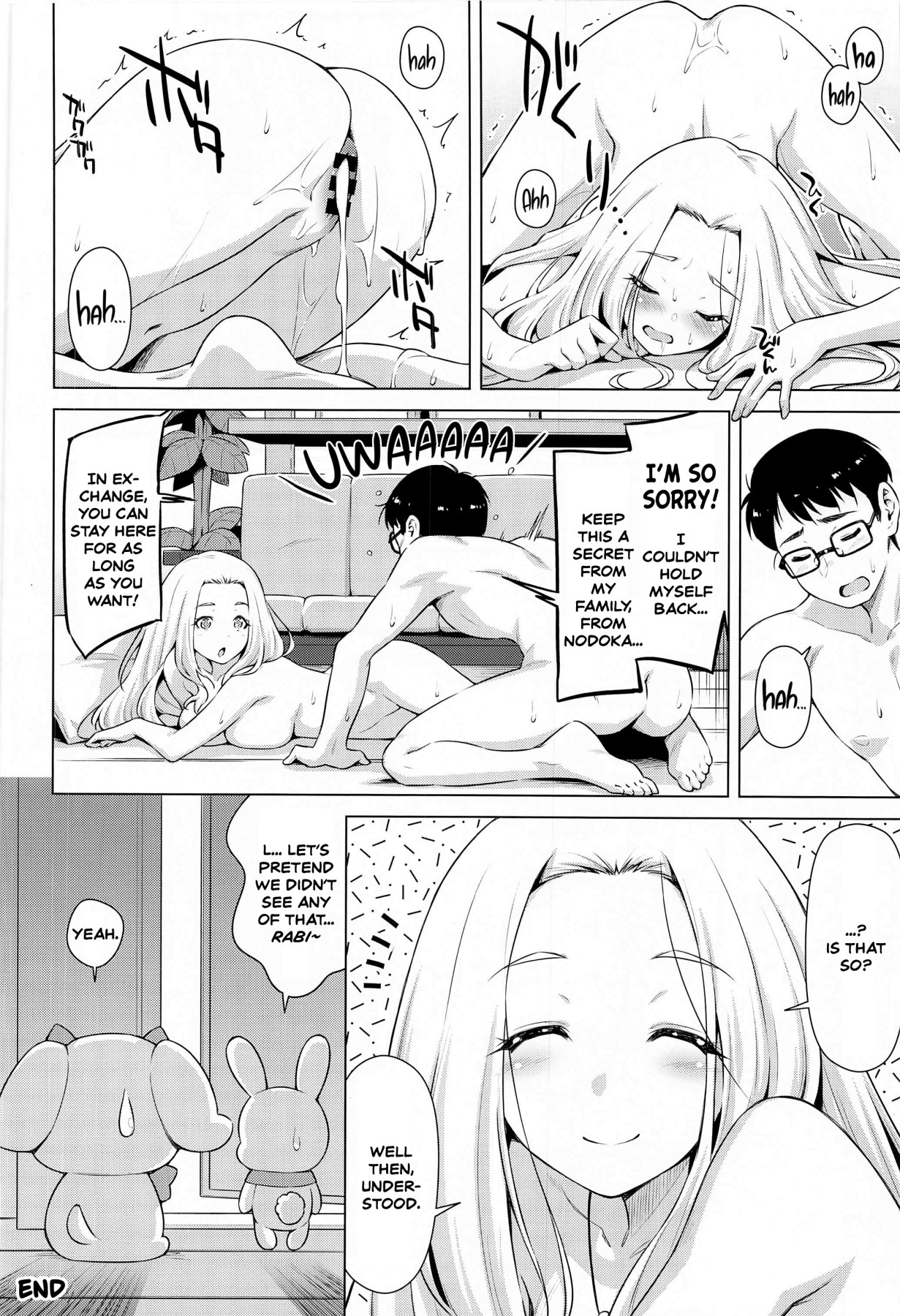 Hentai Manga Comic-The Freeloader in Our House is Really Mysterious!-v22m-Read-24